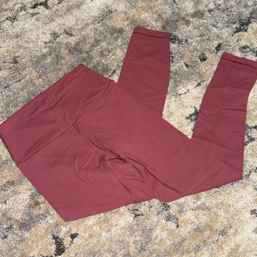 Lulule Dusty Rose Ankle / Crop leggings